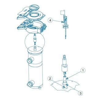 Junta tórica lampara REAC. INOX IDEGIS. UVLPAISI-03
