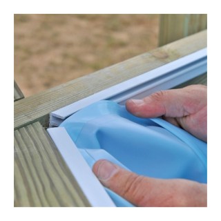 Liner azul piscina madera Sevilla 852 x 455 x 146 Gre. F790208