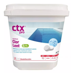 CTX 370.0 ClorLent 5KG. 0% Bórico Cloro lento en pastillas 250gr 75306