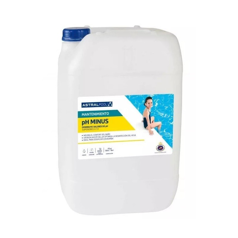 Minorador de pH Minus 10 L. ASTRALPOOL. 73664