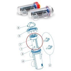 Electrodo célula E-Next / Advance 21 IDEGIS. 72330