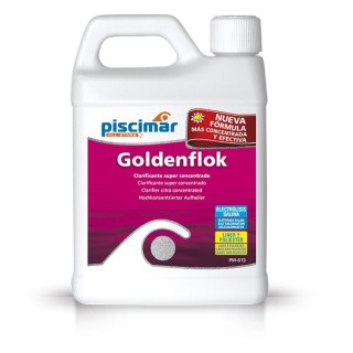 Floculante abrillantador GoldenFlock 0.5 l. Piscimar. 201865