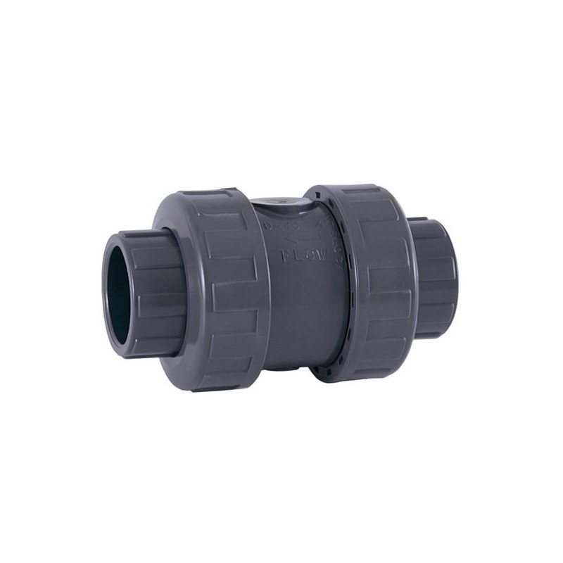 VÁLVULA DE RETENCIÓN DE MUELLE PVC-U (EPDM) ENCOLAR D.32. CEPEX. 09013