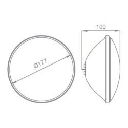 Lámpara LED PAR56 Lumiplus Essential luz blanca. 73761