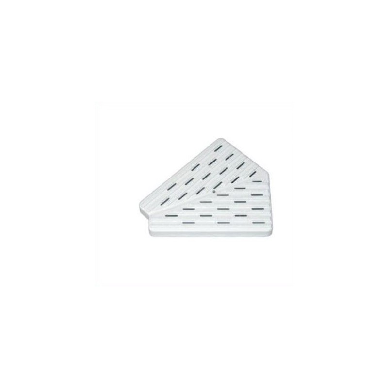 Placa esquina canal rebosadero piscina 45o 22x335mm Astralpool. 22390