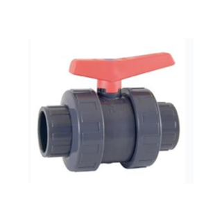 Válvula de bola PVC-U "STANDARD" PE-EPDM encolar D.50 Cepex. 02457