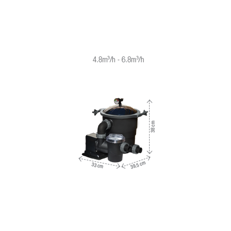 Poolex FILTER MAX 4,8 unidad de filtración. PF-FILMAX04